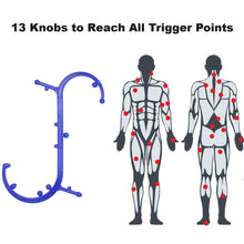 Load image into Gallery viewer, Self massager with therapeutic hooks