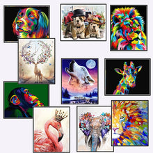 Load image into Gallery viewer, HOT Frame Dazzling Animals Art Canvas.