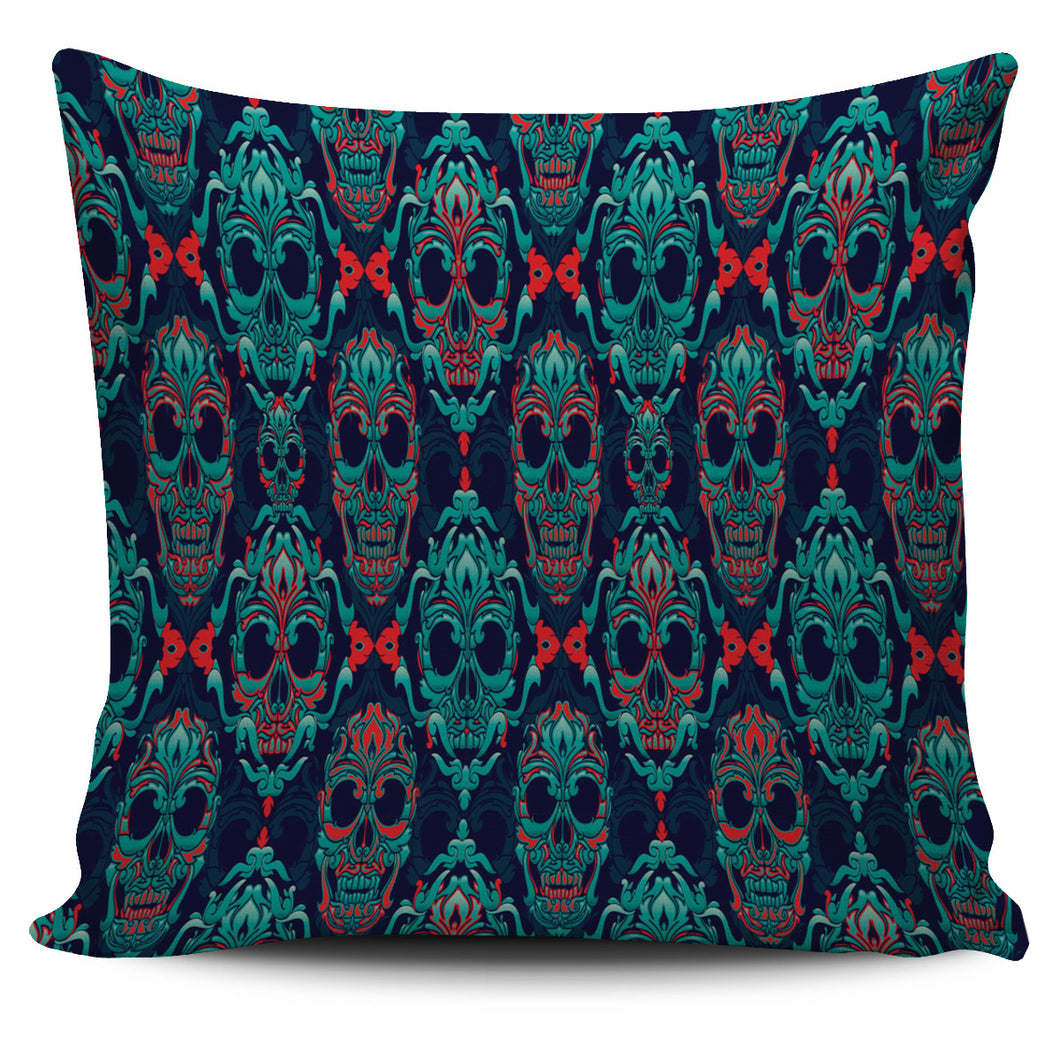 NP Skull Pillowcase