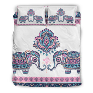 Mandala Elephant 6 Bedding Set.