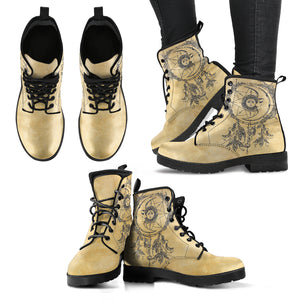 Moon Dream Catcher Women's Leather Boots