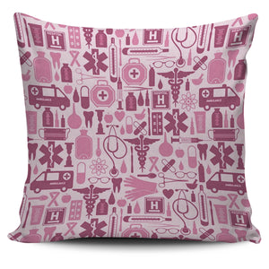 NURSE PINK TOOLS PILLOW NURSES NURSING