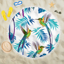 Load image into Gallery viewer, HUMMINGBIRD BEACH BLANKET
