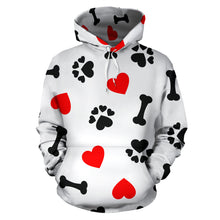 Load image into Gallery viewer, Dog Love All Over Hoodie
