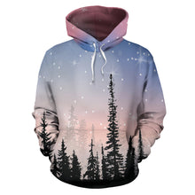 Load image into Gallery viewer, Forest &amp; Stars Hoodie
