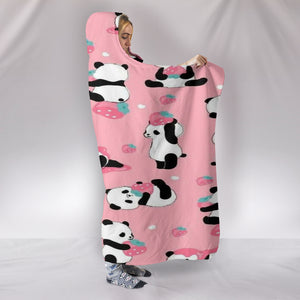 Baby Panda Snuglee Hooded Blanket