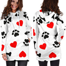 Load image into Gallery viewer, Women&#39;s Dog Love Hoodie Dress
