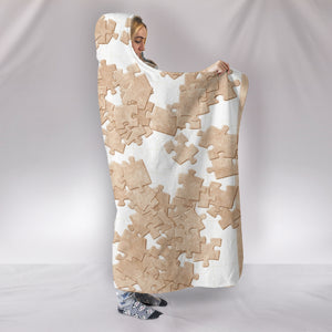 Mucky Jigsaw Puzzle Hooded Blanket