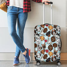 Load image into Gallery viewer, Dog Lovers Luggage Cover
