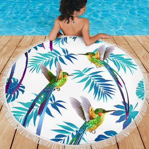 HUMMINGBIRD BEACH BLANKET