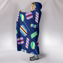 Load image into Gallery viewer, Sweet Treats Hooded Blanket
