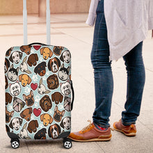 Load image into Gallery viewer, Dog Lovers Luggage Cover
