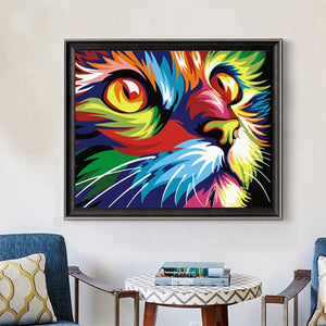 HOT Frame Dazzling Animals Art Canvas.