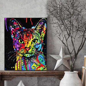 HOT Frame Dazzling Animals Art Canvas.