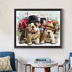 HOT Frame Dazzling Animals Art Canvas.