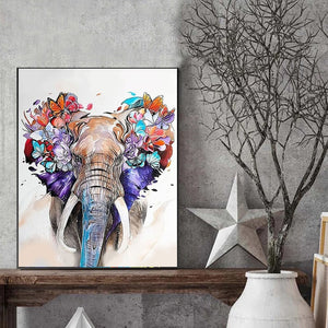 HOT Frame Dazzling Animals Art Canvas.