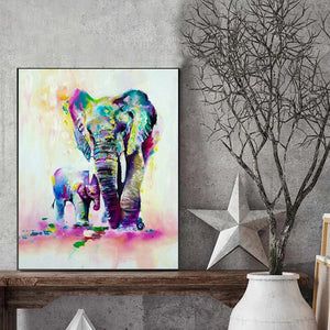 HOT Frame Dazzling Animals Art Canvas.